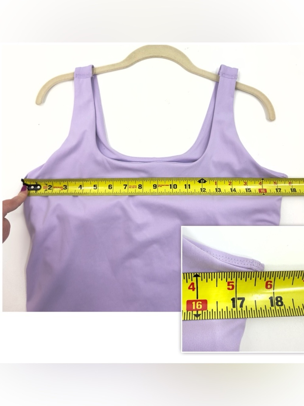 Old Navy Active Active Dress Size Large Powersoft Lilac Golf Pickleball Tennis - Picture 9 of 10